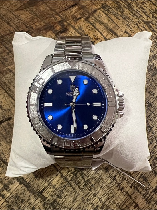 Invicta Other - Montres Prestige X Invicta Men’s Blue Dial Stainless Steel Wristwatch